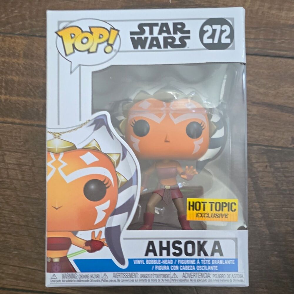 Funko Pop! Star Wars Ahsoka #272 2018 Hot Topic Exclusive Bobble-Head